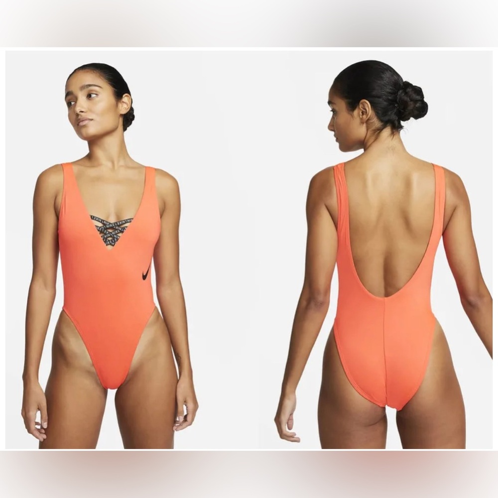 Nike Sneakerkini One Piece Bathing Suit Size Small